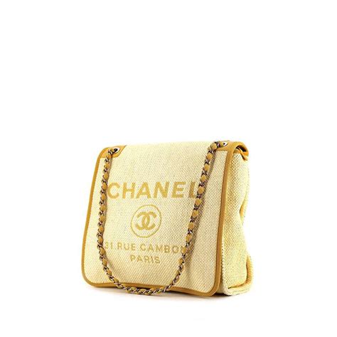 borsa gialla chanel|chanel borse.